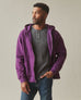Men's Relaxed Classic Full Zip - Italian Plum